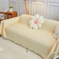 Sofa Blanket Cover ClothinsCream Color Sofa Towel Full Covered Cover Towel All-Inclusive Sofa Cover Sofa Cushion.