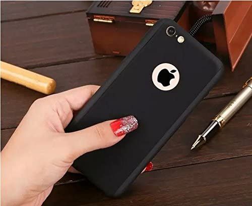 For%20iPhone%206%20Plus%20/%206s%20Plus%20Premium%20Silicone%20Matte%20Soft%20Phone%20Case%20-%20Black%20-%20Image%204