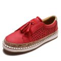 Spot 2022 New Round Toe Casual Tassel Sneakers Flat Sole Plus Slip Slip Shoes Loafers Women. 