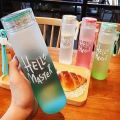 Water Bottle Hello Master Glass Drinking water Bottle 450ml - Water Bottle -. 