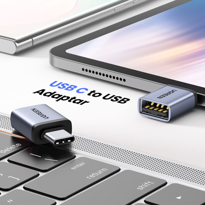 UGREEN%20USB%203.0%20OTG%20Adapter%20Type%20C%20Male%20to%20USB%203.0%20Female%20OTG%20Adapter%20for%20MacBook%20Pro,%20Chromebook,%20Microsoft%20Surface%20Go,%20Samsung%20Galaxy%20S23%20S22%20Ultra%20Note%2020%20-%20Image%202