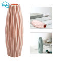 FitylePlastic Flower Vase Elegant Decorative Modern Hydroponic Floral Vase for Home Decor, Wedding, Housewarming Gifts. 