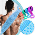 Silicone Foot Rubbing (GH- 47)  : silicon Bathroom Non-Slip Shower Round Silicone Scrubber Body Bath Foot Massage Mat Lazy Skin-Free Foot Body Brush. 