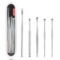 5 Piece Ear Pick Earwax Removal Kit Ear Cleansing Tool Set. 