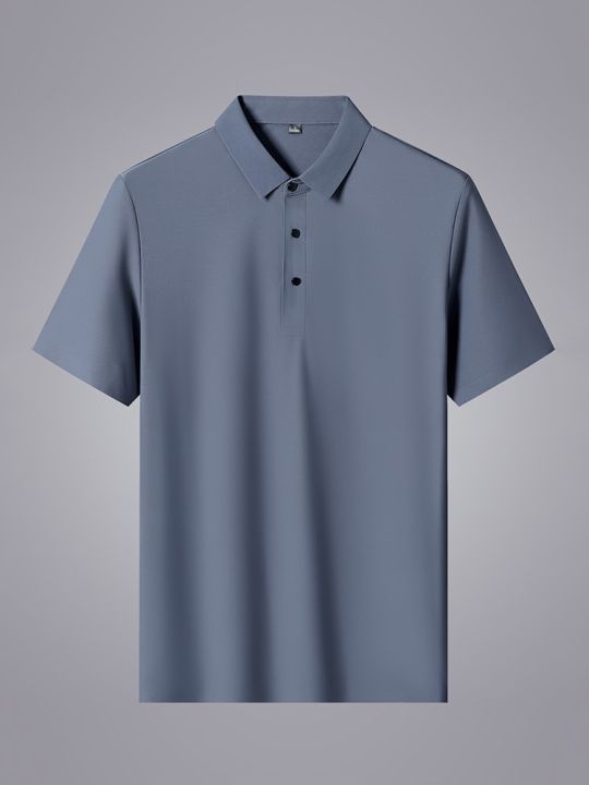 Summer%20Men%20Polo%20Shirts%202022%20New%20Classic%20Short%20Sleeve%20Tee%20Breathable%20Cooling%20Quick%20Dry%20Nylon%20Polos%20Men%20Golf%20T-shirt%20Plus%20Size%208XL%20-%20Image%205