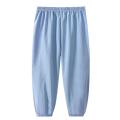GC Children Long Pants Breathable Skin Friendly High Elastic Machine Washable Solid Color Trousers Suitable For Children 1-8 Years.