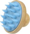 1pcs Silicone Hair Shampoo Brush Mini Scalp Massager. 