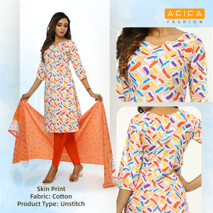 Pure%20Cotton%20New%20Exclusive%20Unstitched%20Screen%20Print%20Fashionable%20and%20Comportable%20Three%20Pics%20for%20Women%20-%20Image%202