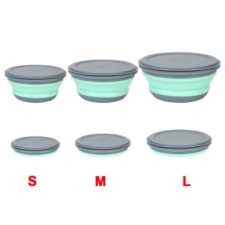 Folding%20Lunch%20Box%20Bowl%20Sets%20Silicone%203Pcs/Set%20Food%20Container%20Tableware%20Set%20Foldable%20Salad%20Bowl%20with%20Lid%20Portable%20-%20Image%203