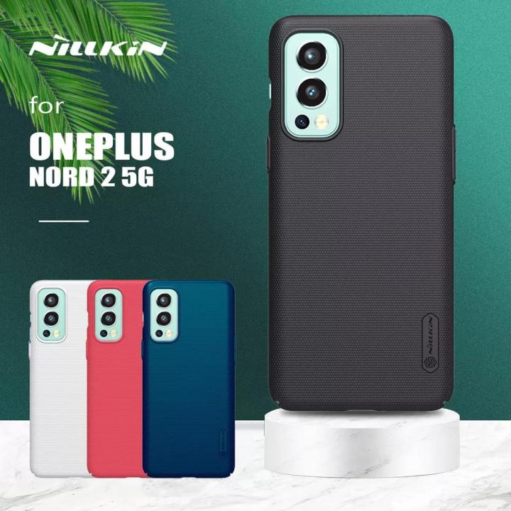 Nillkin Hard PC Case for OnePlus Nord 2 5G Phone Cases Luxury Frosted PC Hard Protection Back Cover - Phone Back Cover - মোবাইল ফোন - Phone