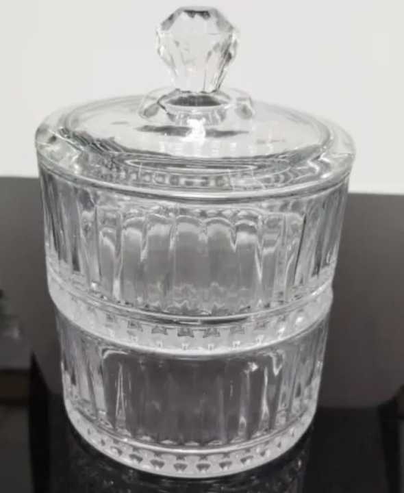 Glass%20Candy%20Jar%20Food%20Canister%20Cookie%20Jar%20for%20Living%20Room%20Birthday%20Coffee%20Bar%20Vertical%20Stripes%20%208.5x7%20-%20Image%205