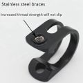 2Pcs Bike Brake Lever Clamp Stainless Bolt Bicycle Brake Lever Clamp Ring for SRAM E7 E9 X0 GUIDE R RSC CODE. 
