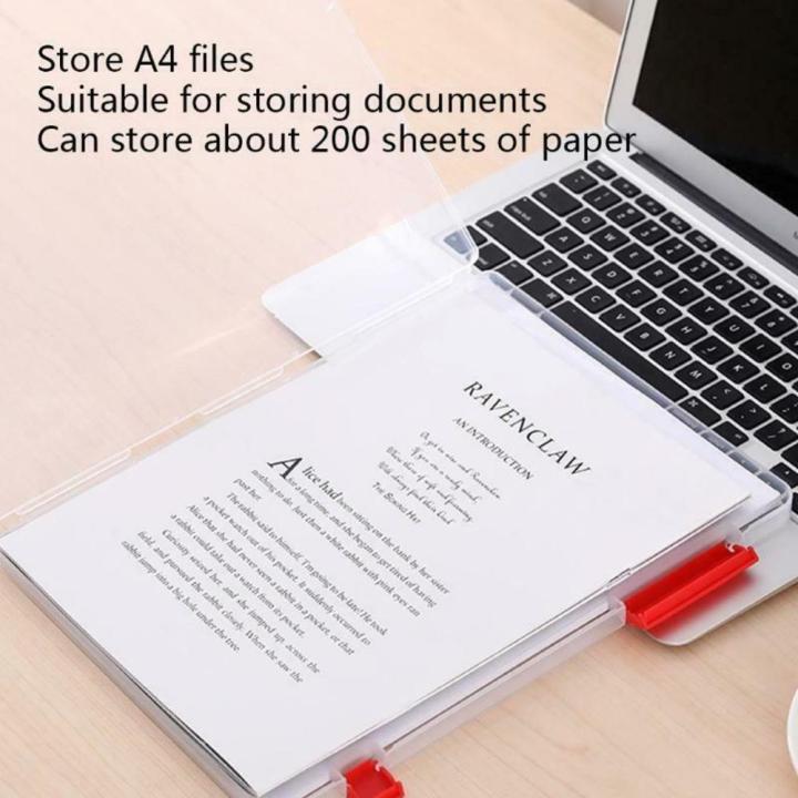 A4%20Plastic%20Portable%20Case%20Document%20File%20Folder%20Transparent%20Paper%20Organizer%20Box%20-%20Image%206