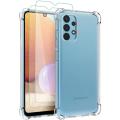 For Samsung Galaxy A32 4G Transparent Clear Silicon Tup Back Cover Phone Case Pani Cover.