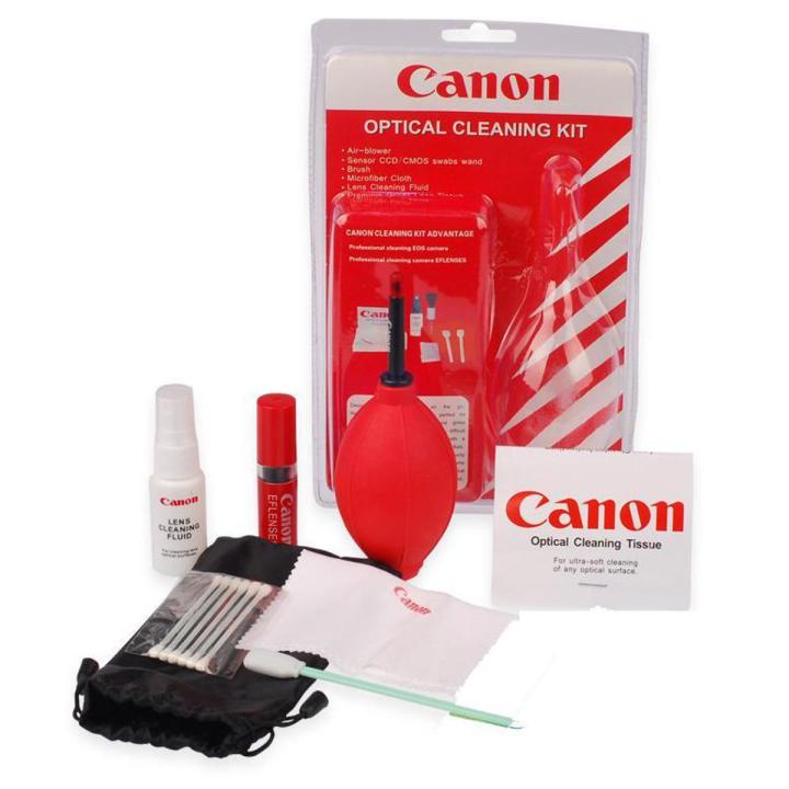 Versatile - Premium Quality - 5-in 1 lens cleaning kit-red - Signifying Quality - Simple to Use