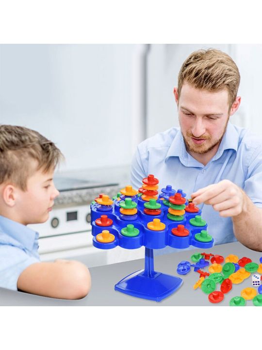%E3%80%90Hey%20my%20home%E3%80%91Children%20Montessori%20Topple%20Board%20Roll%20The%20Dice%20And%20Pieces%20Educational%20Stacking%20Block%20Toy%20For%20Kids%20-%20Image%203
