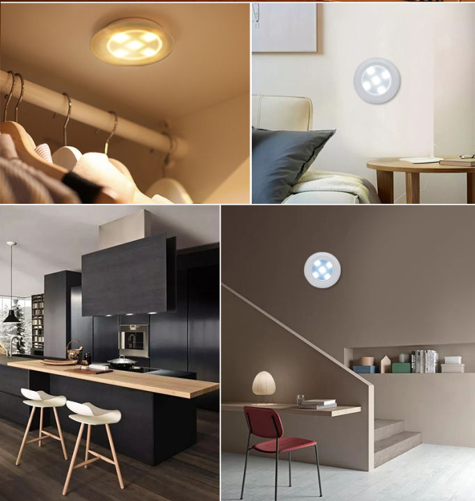 1/2Pcs%20Wireless%20Remote%20Control%20LED%20Under%20Cabinet%20Kitchen%20Light%205%20Beads%20Touch%20Switch%20Night%20Lights%20For%20Wardrobe%20Bedroom%20Closet%20Stairs%20-%20Image%205
