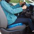 Egg Sitter Seat Cushion with Non-Slip Cover - Blue.