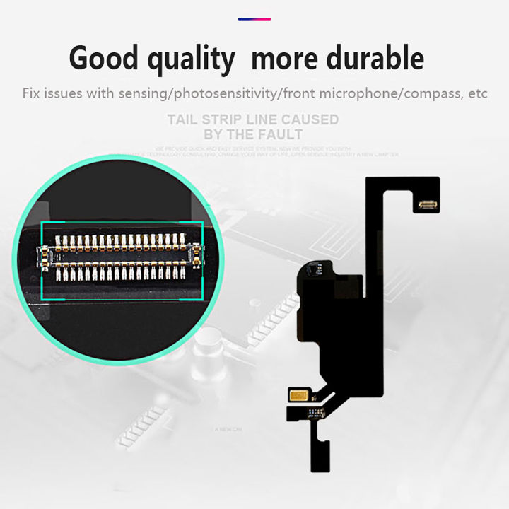 For%20iPhone%2015%2014%20Plus%2013%20Mini%20Pro%20Max%20Proximity%20Light%20Sensor%20Compass%20Microphone%20Tested%20Disassembly%20Flex%20Ribbon%20Cable%20Parts%20-%20Image%202