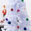 48PCS Clear Plastic Fillable Christmas Balls 8cm DIY Xmas Tree Ornament Decoration Arts Crafts. 