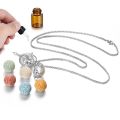 2020 Popular Multi Styles Hollow Vintage Necklace Jewelry Music Ball Pregnancy Bell Necklace Aroma Essential Oil Locket Pendant.
