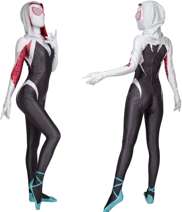 Gwen%20Spid%20Costume%20for%20Kids%20and%20Adult%20White%20Spider%20Girl%20Mask%203D%20Style%20Halloween%20Costumes%20Cosplay%20Suiter%20Body%20Jumpsuit%20-%20Image%202