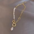 100% Natural Baroque Freshwater Pearl Fashion 14K Gold Filled Female Necklace Bridal Wedding Ceremony Propose Jewellery.