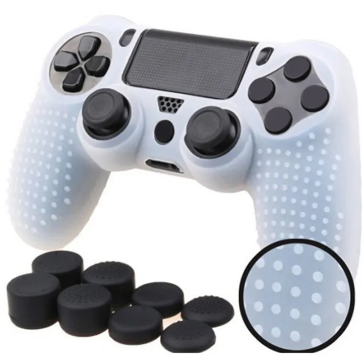 Silicone%20Case%20Cover%20Thumb%20Grip%20Caps%20for%20PS4/PS4%20Slim/Pro%20Game%20Controller%20-%20Image%203