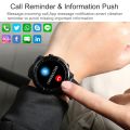MELANDA Full Touch Smart Watch Men Sports Clock IP68 Waterproof Heart Rate Monitor Smartwatch for IOS Android phone MD15.