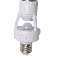360 Degrees PIR Human Induction Motion Sensor LED Night Lamp Socket.