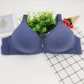Bras ব্রা Plus size 46 cotton mom bra no rim bra bamboo charcoal middle-aged and elderly thin cotton bra factory direct batch.