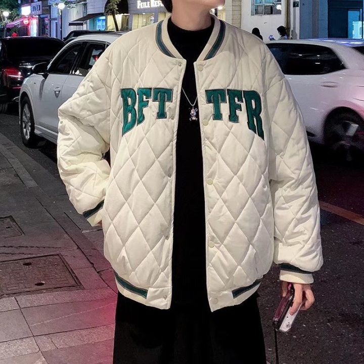 Baseball%20Uniform%20Cotton%20Clothes%20Men%20and%20Women%20Winter2022New%20Letter%20Cotton%20Clothing%20Hong%20Kong%20StyleinsDiamond%20Lattice%20Couple%20Jacket%20Coat%20-%20Image%209