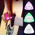 【New and Improved】 Accessory LED Light Electric Guitar Part Glowing Picks Plectrum Ukulele Picks Acoustic Guitar Picks Luminous Picks. 