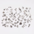 30Pcs/Pack Mixed Vintage Metal Animal Charms Pendants For DIY Jewelry Making.