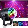 LED colorful magic ball lamp, stage lamp KTV disco flash, car small magic ball crystal mini USB plug-in 5V. 