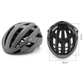 1 Piece Adjustable Road Bike Helmet, As Shown PC+EPS Integrated Thickened Sports Safety Helmet for Men Women.