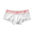 SUGOIDAN Trendy and Fashionable Low Waist Underwear U-convex Pure Cotton Flat Corner Pants Slim Fit Sports Breathable. 
