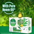 Dettol Soap Neem with Pure Neem Oil Bathing Shower Bar 70g. 