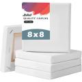 Premium Quality Premium Canvas 8x8 Inch - New, Acid-Free, High-Quality Art Supplies.