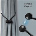 1 Pcs Magnet Curtains Buckles Modern Window Curtains Magnetic Tieback Holder Clips Holdbacks Curtain Strap Accessories - Porda strap.