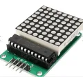 MAX7219 MAX 7219 Dot Matrix Module For Arduino Microcontroller 8x8 Dot Display With 5 Pin Cables Line Display Electronics Circuitry & Parts. 