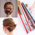 (6 Pcs) Wooden Hair Bun stick for women and girls Hair stick. 