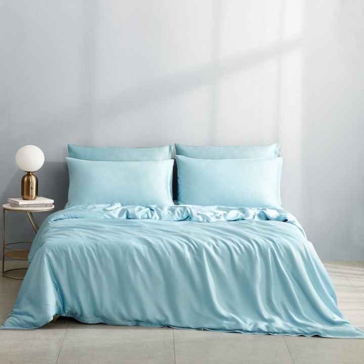 Luxury%20Silk%20Microfiber%20Rose%20Sheet%20Set%20two%20pcs%20pillow%20cover%20and%20one%20Flat%20sheet%20Fitted%20Sheet%20Bedding%20Set%20-%20Image%205