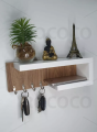 Wall Mounted Key hanging Holder Shelf Key Chain Hanger Home Decor Shelves Wall Decoration Items. 