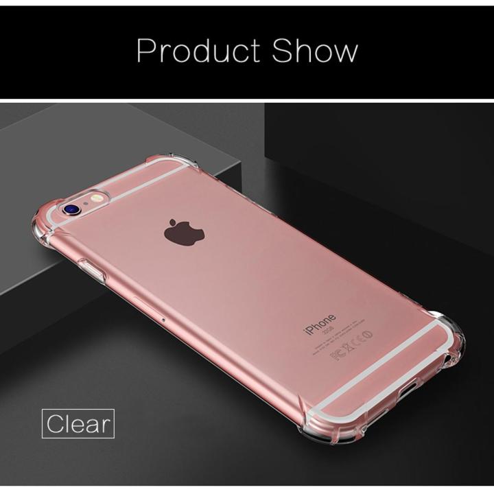 AirBag case for iphne 6 PLUS /6s PLUS Crystal Protection Clear Shock Absorption Technology Bumper Soft TPU Cover