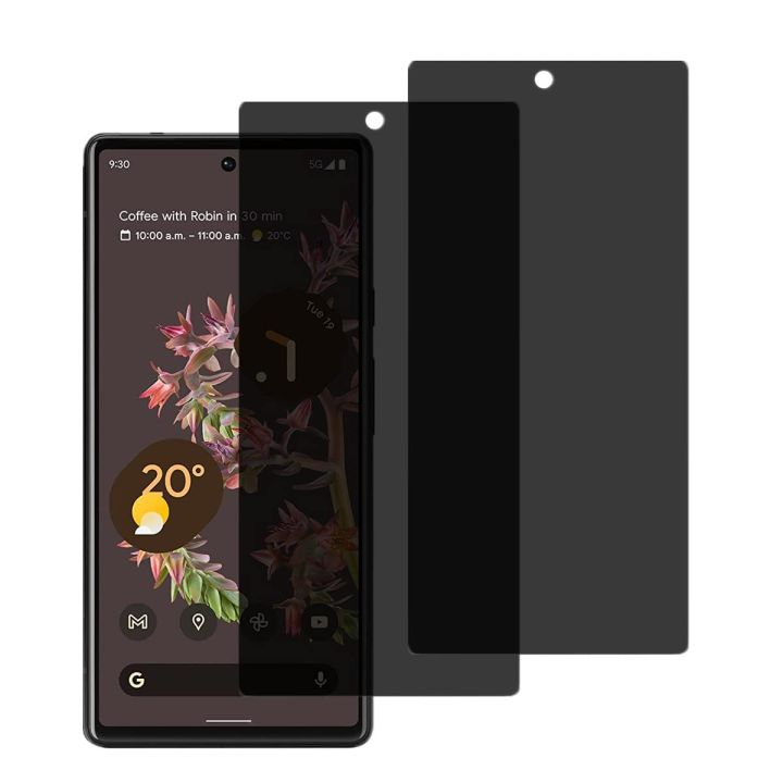 9H Privacy Glass Screen Protector For Google Pixel 6 / Pixel 6A / Pixel 7 / Pixel 7A