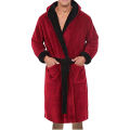 Plush Shower Bathrobe Men Winter Long-Sleeved Clothes Shawl Lengthened Robe Coat Men's Homewear Women's Blouse Plus Size 5xl. 