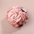 Fashion Fabric Big Rose Flower Claw Clips For Women Hair Clip Elegant Girl Hair Pins Hair Accessories Yao Store.