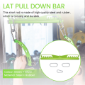 Home Gym Fitness Spreader Bar, Multi-Grip Pull Down Bar,Short Bar. 