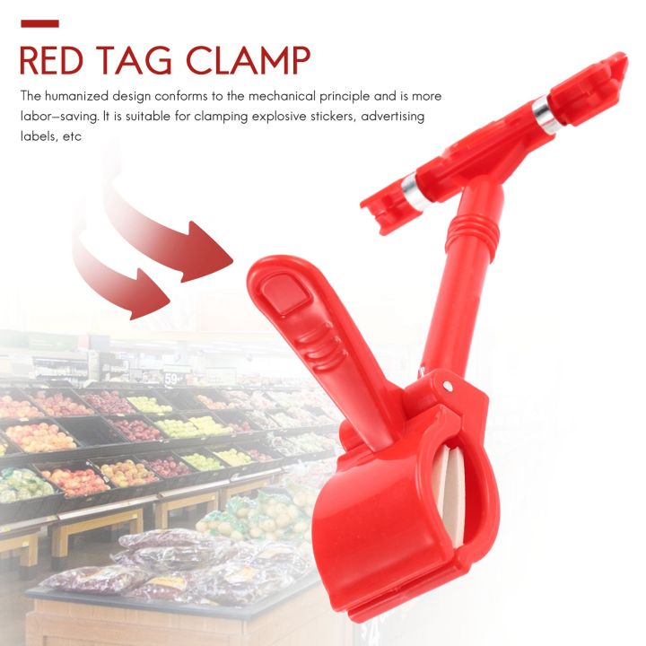 Merchandise%20Retail%20Sign%20Card%20Price%20Tag%20Pop%20Display%20Holder%20Clip%20Clamp%20Red%20-%20Image%204